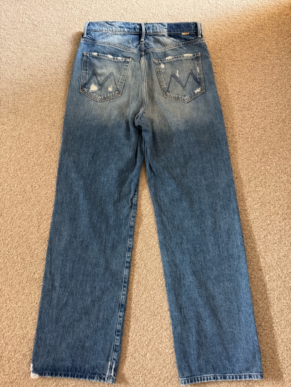Mother Superior High Waisted Tunnel Vision Sneak in Take Me Higher Size 28 - Picture 6 of 13